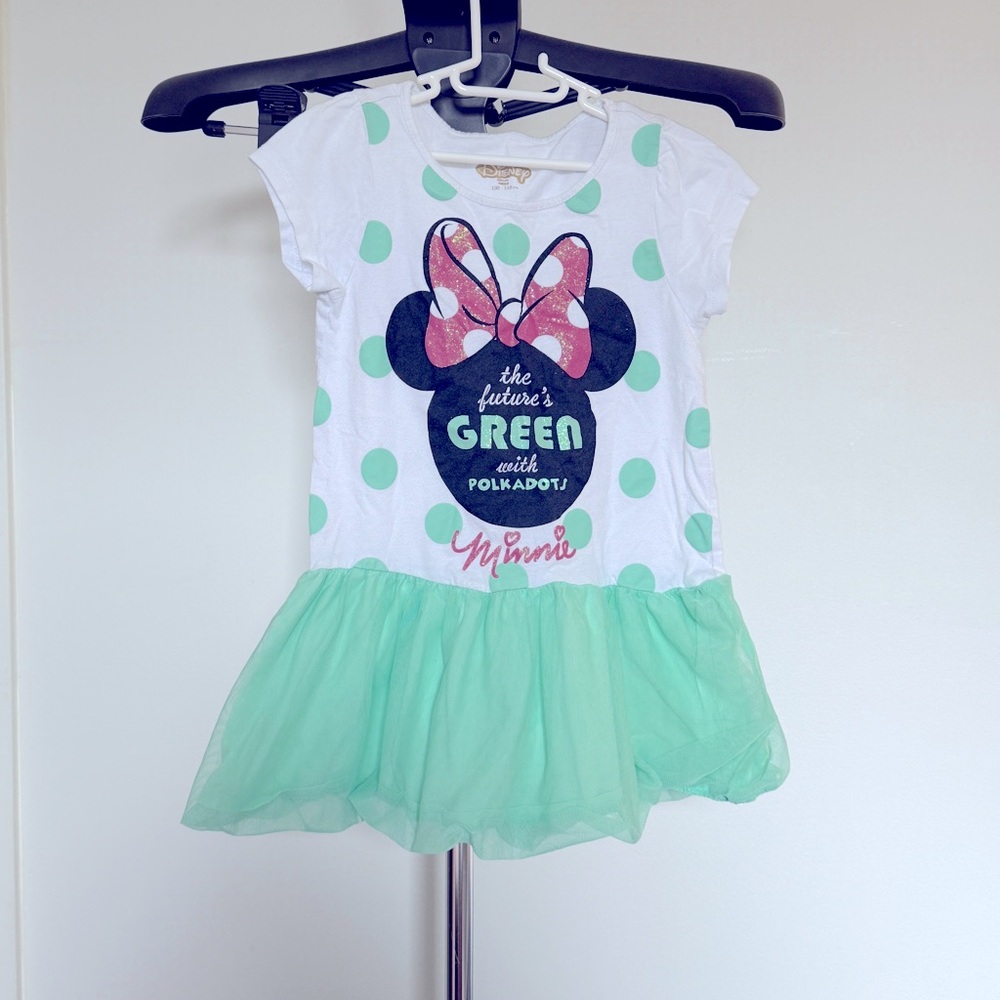👗 EEUC DISNEY MINNIE MOUSE DRESS SZ 5 / 110cm